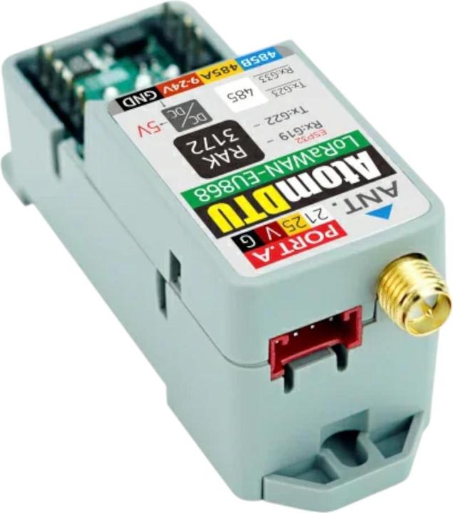 Immagine prodotto M5Stack Atomic DTU LoRaWAN Base EU868 STM32WLE5CC