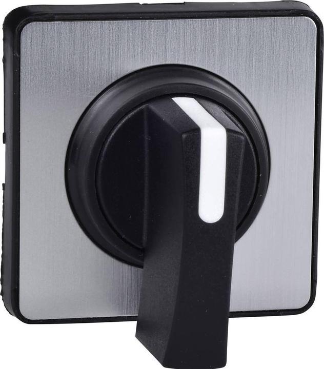 Produktbild Schneider Betätigungsvorsatz, 45 x 45 mm – schwarz – schwarzer Handknebel KBE1H41