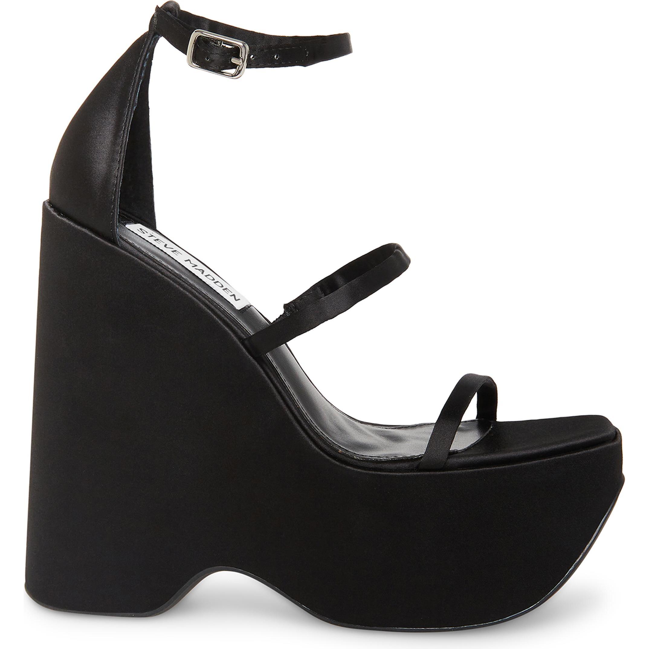 Steve Madden, Damen, Sandalen, enabsätze varia, Schwarz, (40)