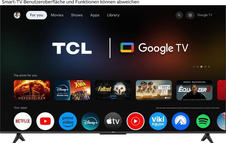 Image du produit TCL 55V6C (55", LED, 4K, 2025)