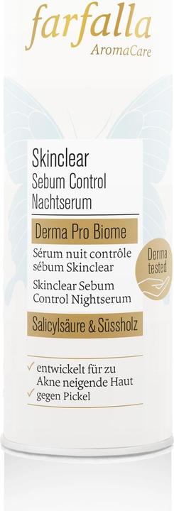 Farfalla Skinclear Sebum Control Night Serum Pip Fl 15 ml (15 ml)