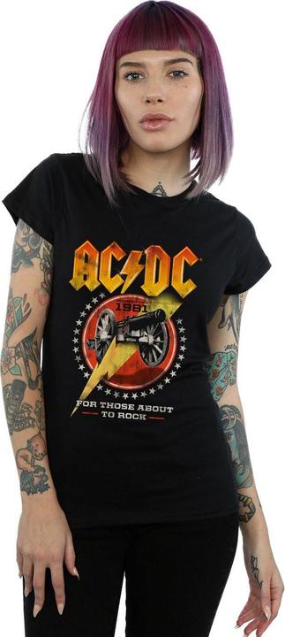 Produktbild AC/DC TShirt aus Baumwolle diejenigen die 1981 rocken wollen (XL)