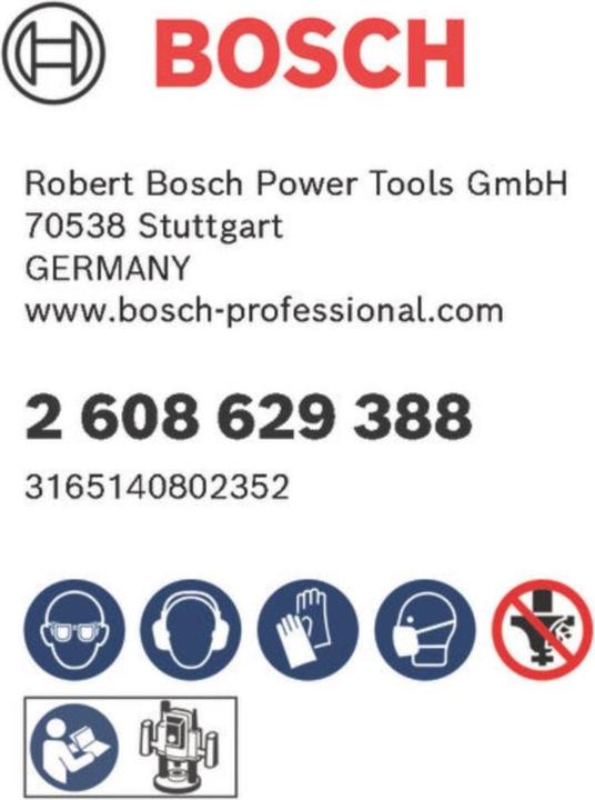 Actual product image Bosch Professional Zubehör Slot milling cutter, 8 mm, D1 50