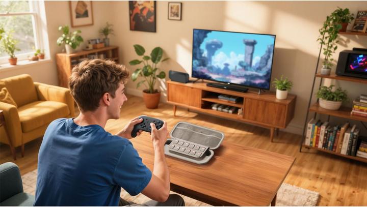 Image du produit Belkin Travel Case für Nintendo Switch 2 sand ENA002hqSA (Switch 2)