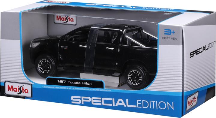 Produktbild Maisto Toyota Hilux 1/24 schwarz