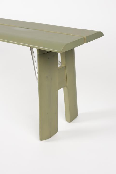 Actual product image Zuiver Outdoor Bench Avenue Desert Sage