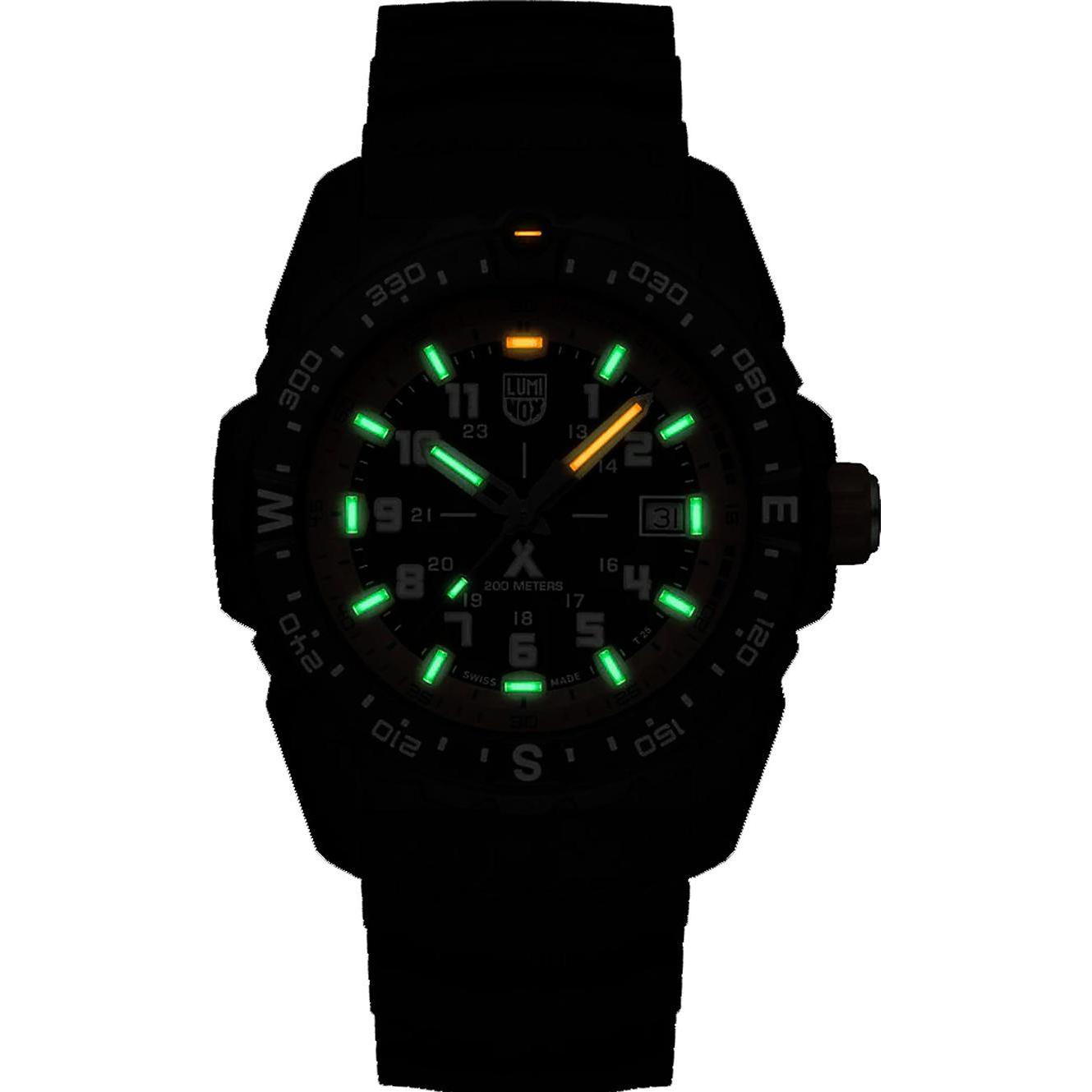 Luminox, Orologio da polso, Bear Grylls Survival 3730 Land Series, Nero, (Orologio sub, 43 mm)