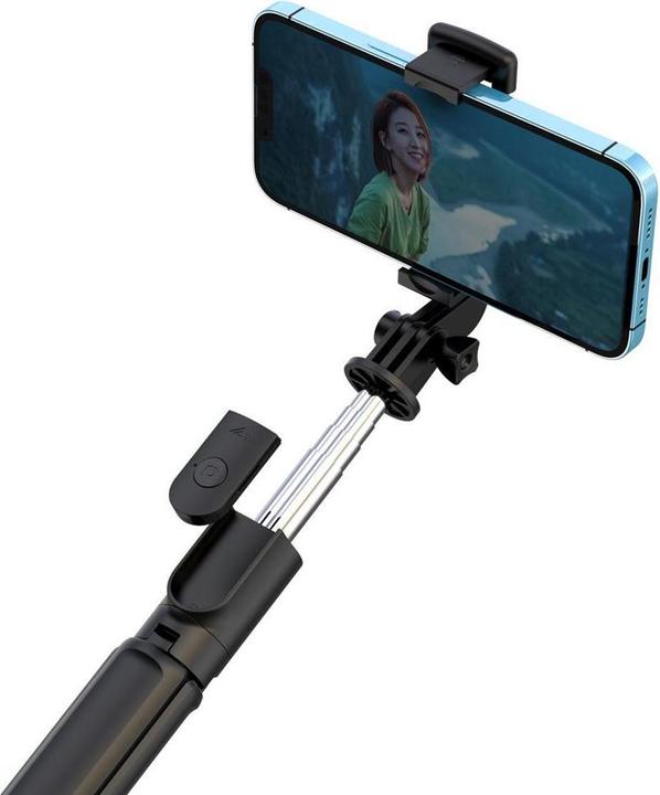 Actual product image xO selfie stick Bluetooth tripod SS09 black