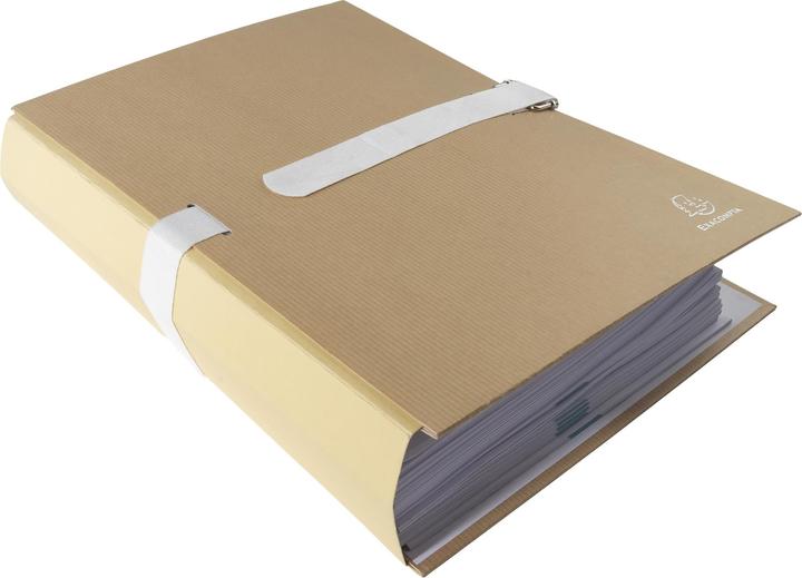 Actual product image Exacompta Folders with stretchable spine (A4, 250 x)