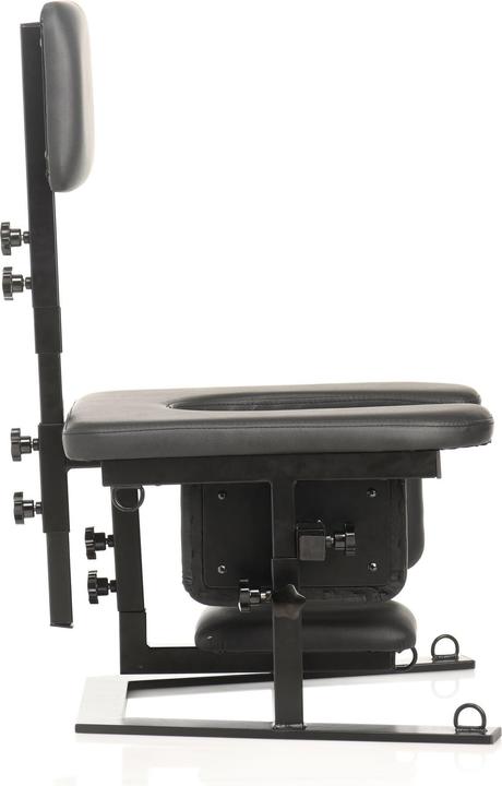 Actual product image Master Series XR Brands Pleasure Throne OralsexStuhl Schwarz