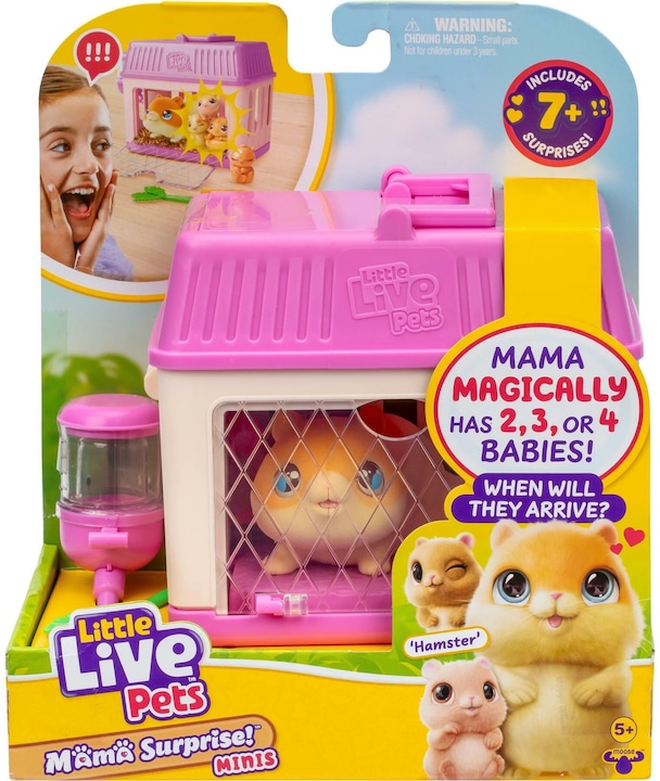 Little Live Pets Mama Surprise Mini Spielset Hamster