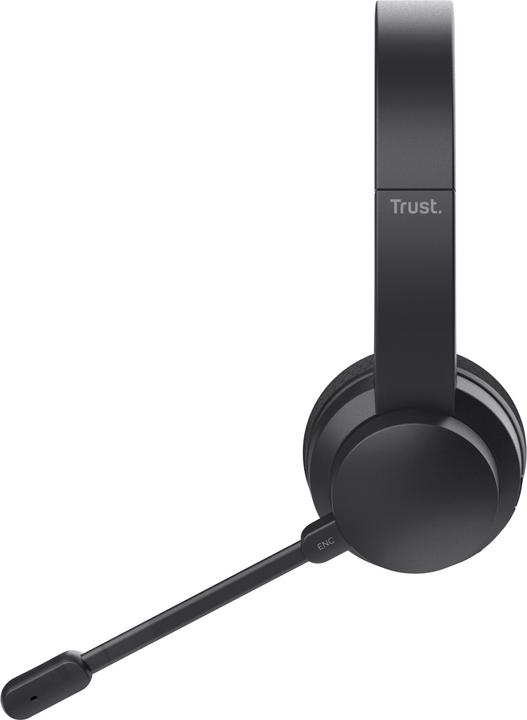 Actual product image Trust AYDA USB-ENC PC Headset (Cable, Wireless, USB-C)