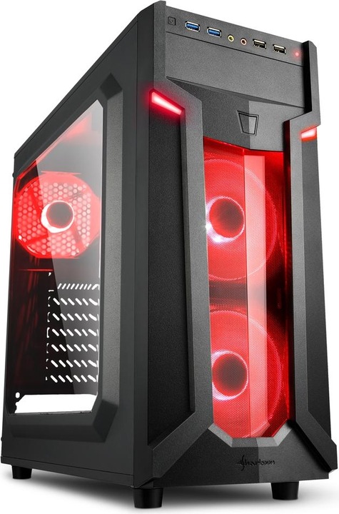 Sharkoon VG6-W Red (ATX)