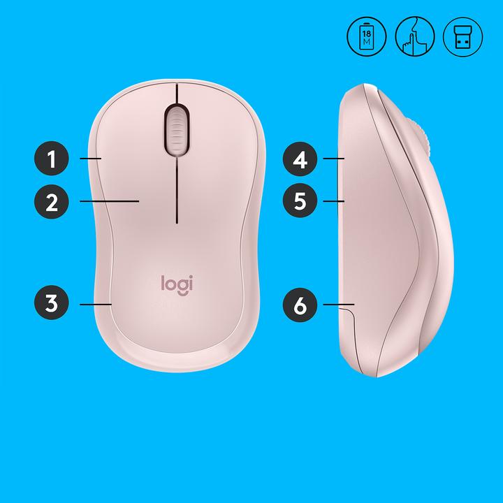 Immagine prodotto Logitech M220 Silent (Senza fili)