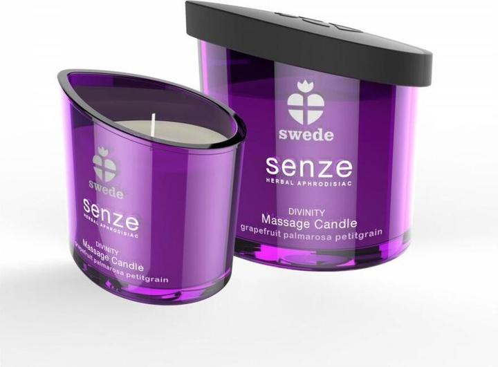 Image du produit Swede Senze Divinity Massage Candle Grapefruit Palmarosa Petitgrain 150 m (150 ml)