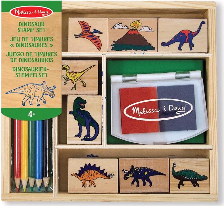 Produktbild Melissa & Doug Stempel Set Dinosaurier