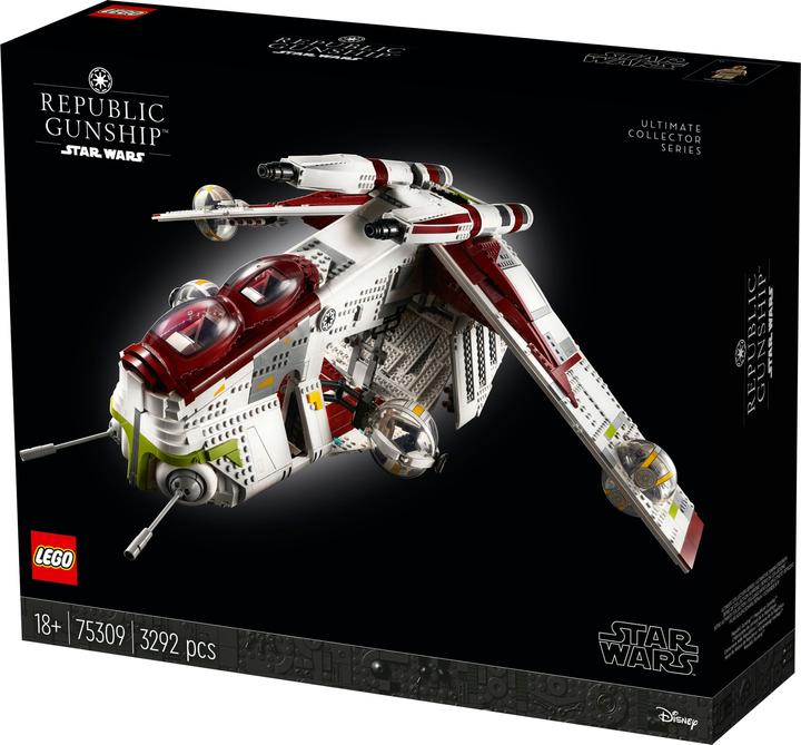 Actual product image LEGO UCS Republic Gunship (75309, LEGO Rare Sets, LEGO Star Wars)
