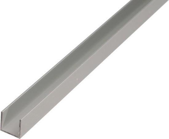 Alberts Aluminium U-profile 2000/20x20mm silver-coloured