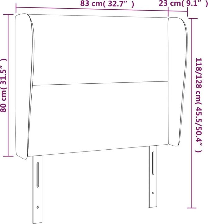 Produktbild VidaXL Chandler (163 x 23 x 88 cm)