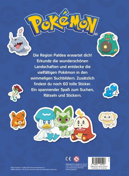Produktbild Panini Pokémon: Mein Wimmelbuch: Paldea - Entdecke die neue Region!