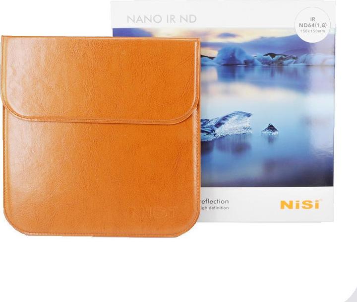 Actual product image Nisi IR ND64 (1.8) 150x150mm 6 Stop (Neutral density filter, 150 mm)