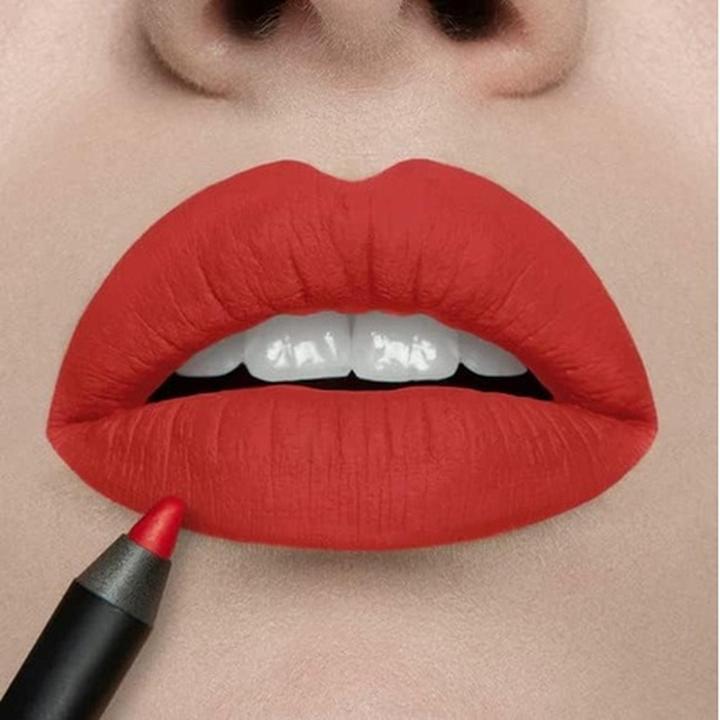 Produktbild Cosmetic Cosmetics SHAKTI Lip Pencil Scarlet Red Long-Lasting Waterproof Anti-Smudge Vegan (22)