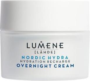 Produktbild Lumene Hydration Recharge Overnight Cream Hyaluronic Acid Facial Moisturizer 50mL (50 ml, Nachtcreme)