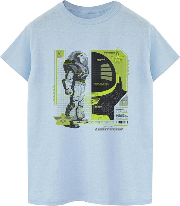 Immagine prodotto Disney Lightyear Buzz Tech Panel Maglietta Ampia Donna (S)