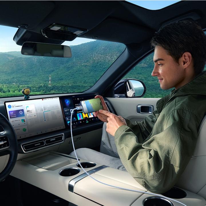 Produktbild Baseus - Data Cable Gem (P10373001311-00) - USB-C to Lightning, Fast Charging 20W, 1m - Galaxy Blue (1 m, 20 W)