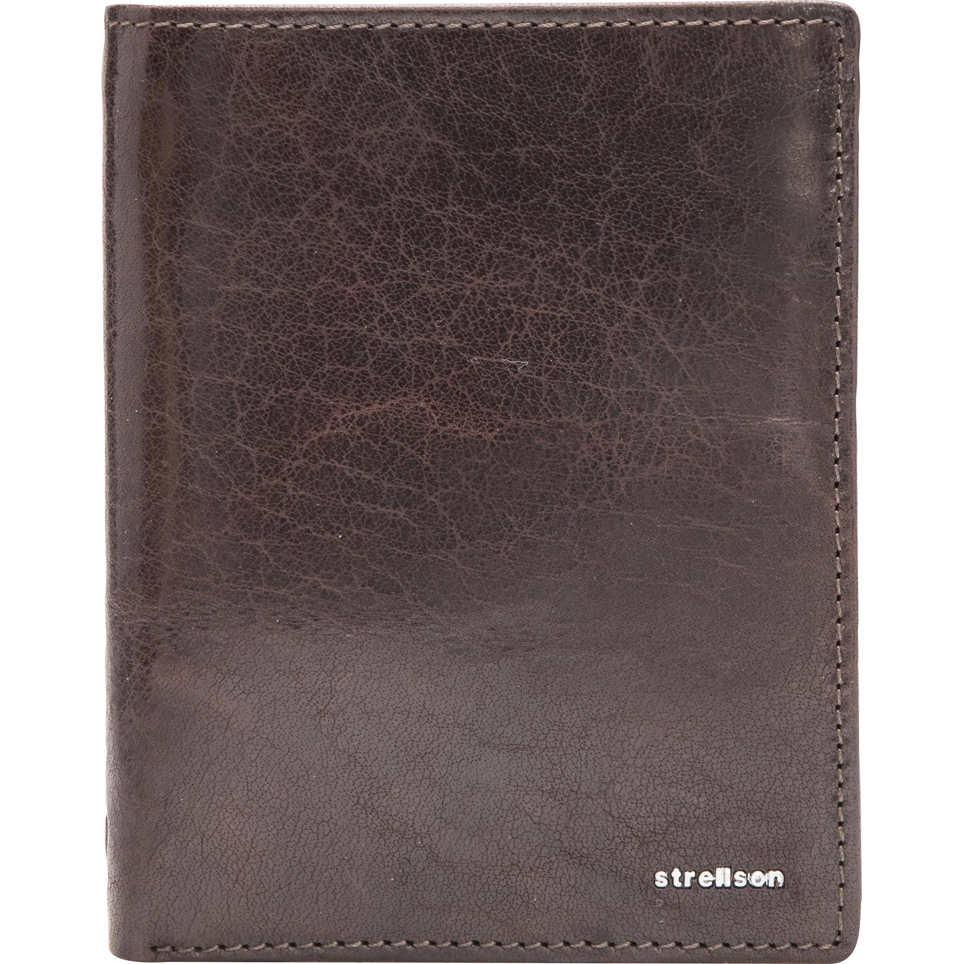 Strellson, Herren, Portemonnaie, BillFold V8 jefferson pierce, Braun
