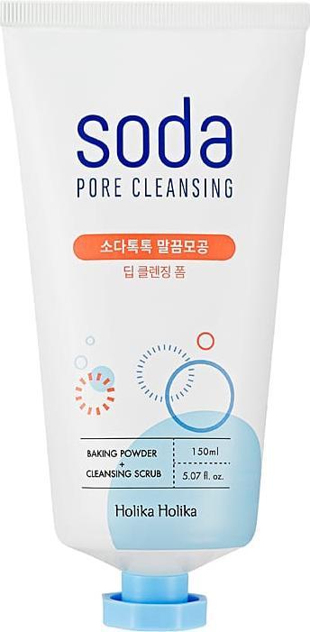 Actual product image Holika Holika Soda Tok Tok Clean Pore Deep Cleansing Foam face wash foam 150ml (Cleansing Foam, 150 ml)
