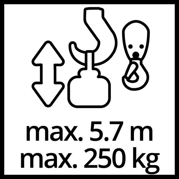 Produktbild Einhell Seilhebezug TC-EH 250