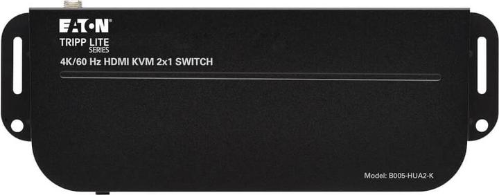 Produktbild Eaton 2-Port HDMI/USB KVM Switch 4K 60Hz HDR HDCP 2.2 IR USB Sharing USB 3.0 Cables