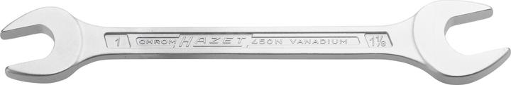 Produktbild HAZET Doppel-Maulschlüssel 450NA-1X1.1/8VKH ∙ Aussen Sechskant Profil ∙ 1 x 1.1⁄8 ″