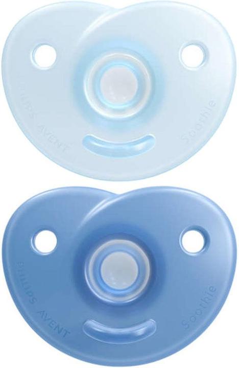 Actual product image Philips Avent Curved Soothie (2 x, up to 6 M.)