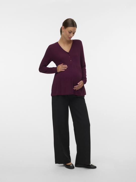Immagine prodotto Mamalicious Normal geschnitten V-Ausschnitt Top Top (S)
