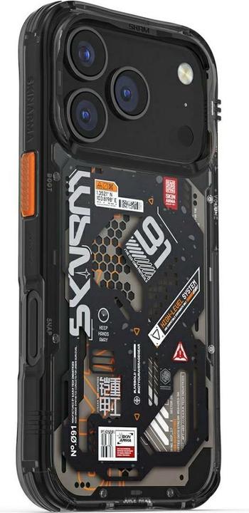 Immagine prodotto Skinarma Spectra Case for iPhone 17 Pro Magnetic Charging Black (Apple iPhone 17 Pro)