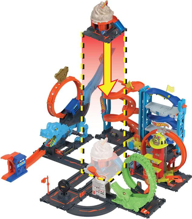 Produktbild Hot Wheels City Eiscrem-Strudel
