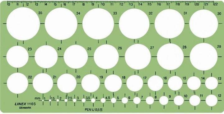 Immagine prodotto Linex Modello di cerchio 39 cerchi (240 mm)