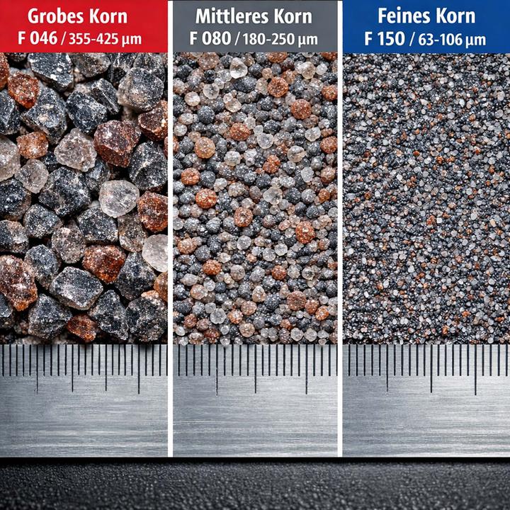 Actual product image Wiltec Airbrush 450g Corundum Mix Blasting Agent for Sandblaster