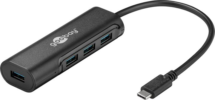 Image du produit Goobay HUB USB-C quadruple (USB-C, 4 Ports)
