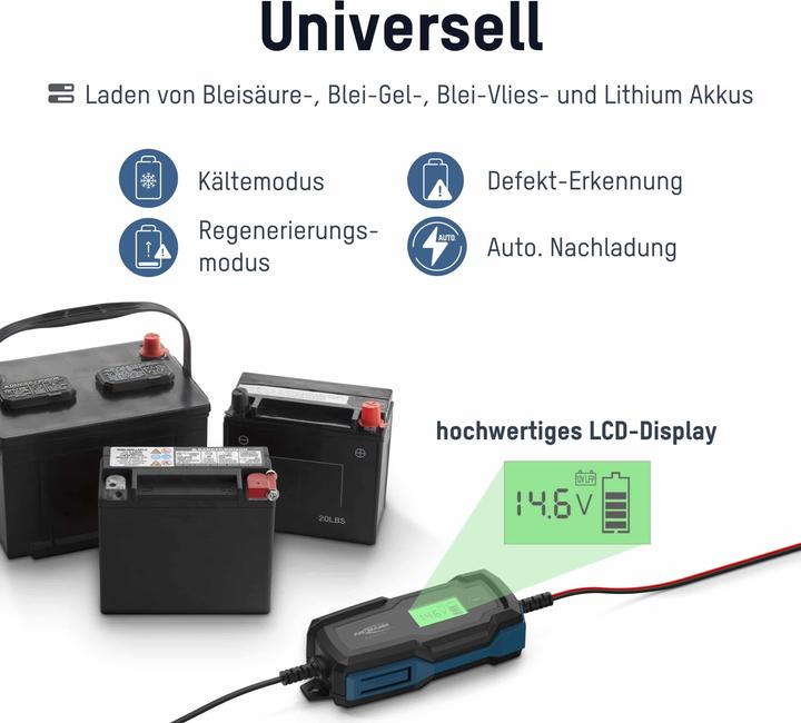 Actual product image Ansmann BC 6-12V / 4 A (12V, 6V, 4 A)