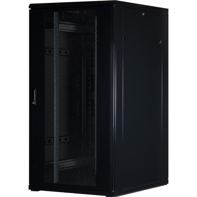 Rockstable 19" 32 HE 800x1000x1600mm (19 Zoll Rack), Serverschrank, Schwarz