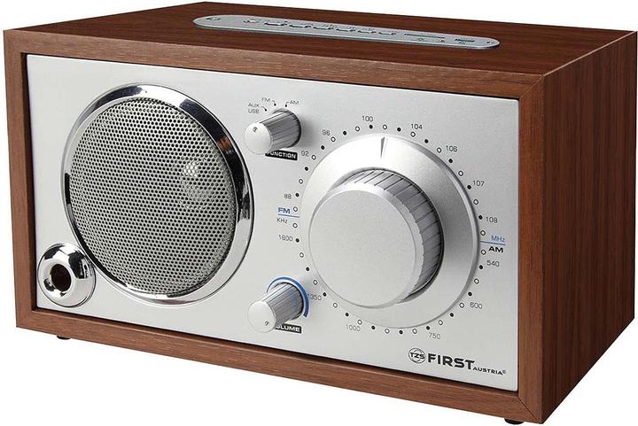 TZS First Austria Retro Table Radio, 24x14x13.6 cm (AM, FM)