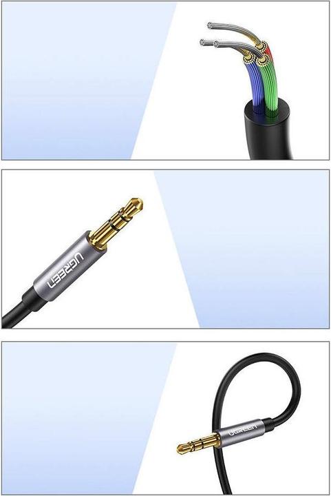 Produktbild Ugreen 3.5mm Klinke – 3.5mm Buchse (2 m, Verlängerung)