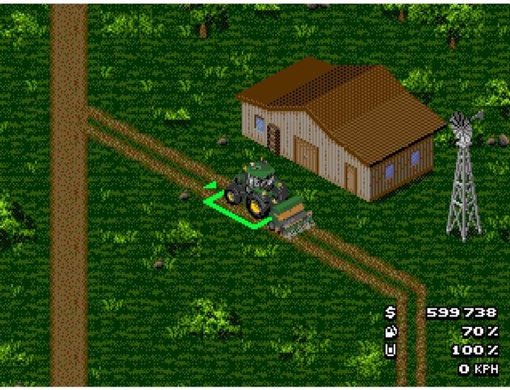 Actual product image Giants Software Landwirtschafts Simulator Megadrive 16Bit Grün (PC, EN)