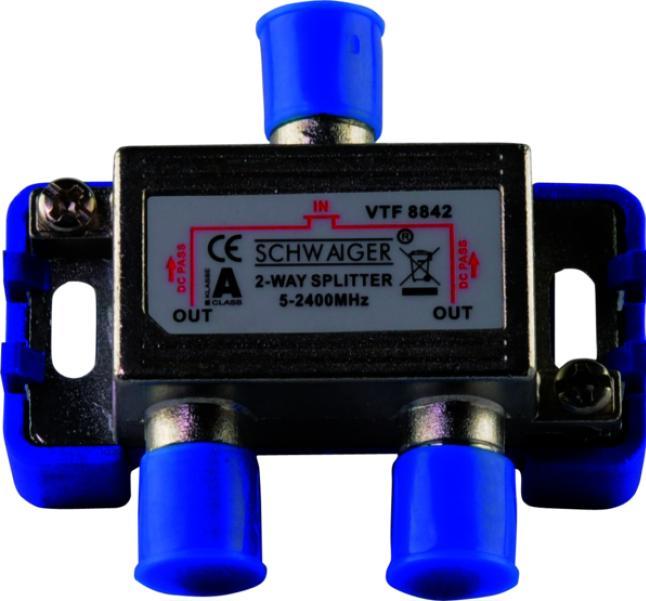Produktbild Schwaiger Verteiler 2-fach digital (Verteiler)
