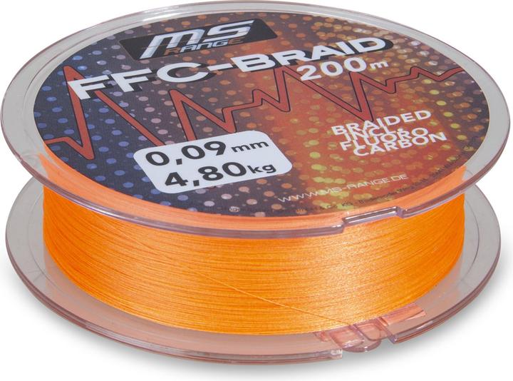 Produktbild MS Range MS-RANGE FFC-Braid 0,11mm 200m orange (0.11 mm)