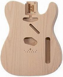 Actual product image AllParts AP TBO Alder Body, unpainted