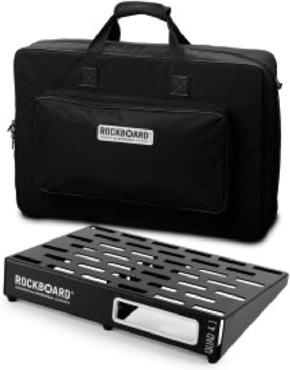 Rockboard QUAD 4.1 B pedalboard met gig bag (RBO B 4.1 QUAD B) (Guitar)